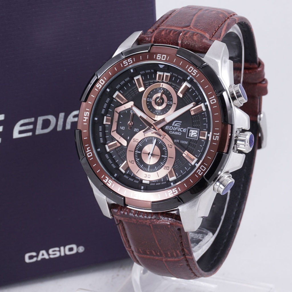 ĐỒNG HỒ NAM EDIFICE EFR 539L DÂY DA FULLBOX