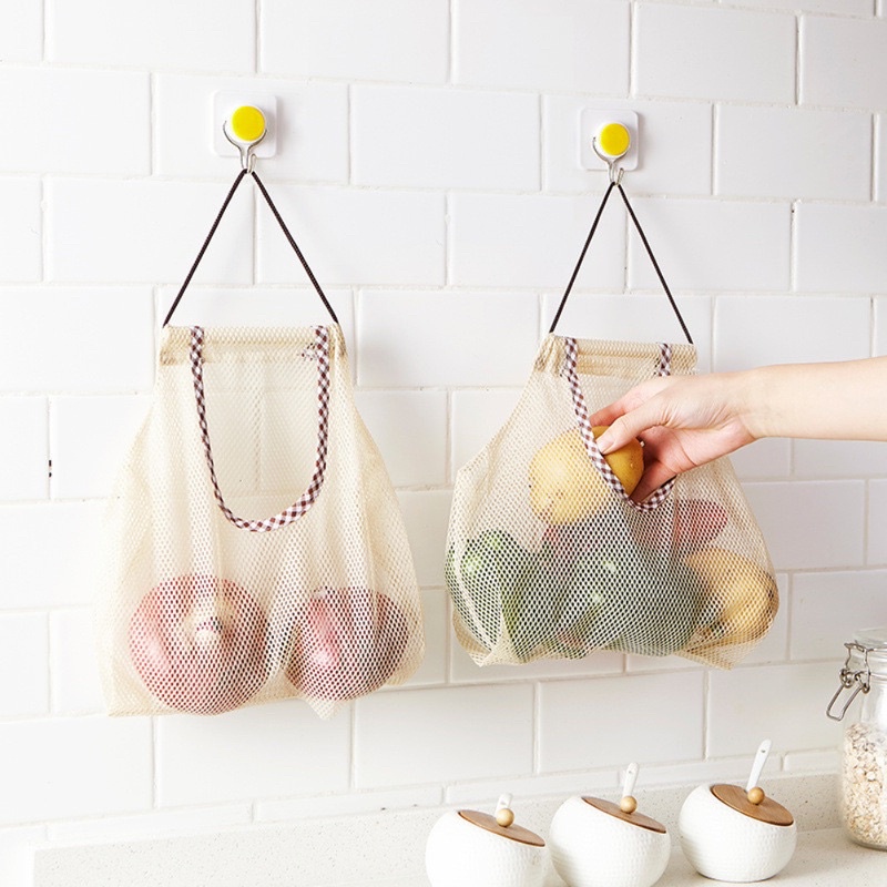 Túi treo đựng hạn tỏi, rau củ