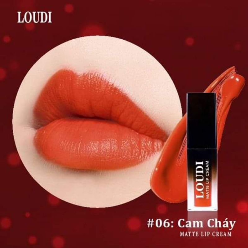 Son kem loudi  8 màu