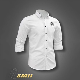 Áo Sơ Mi Tay Dài Fraser Cao Cấp - Logo Chelsea