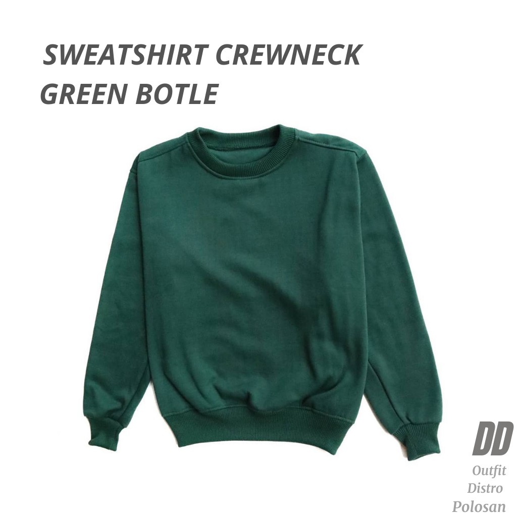 Áo Nỉ Dài Tay Cổ Tròn Thời Trang Nam Nữ