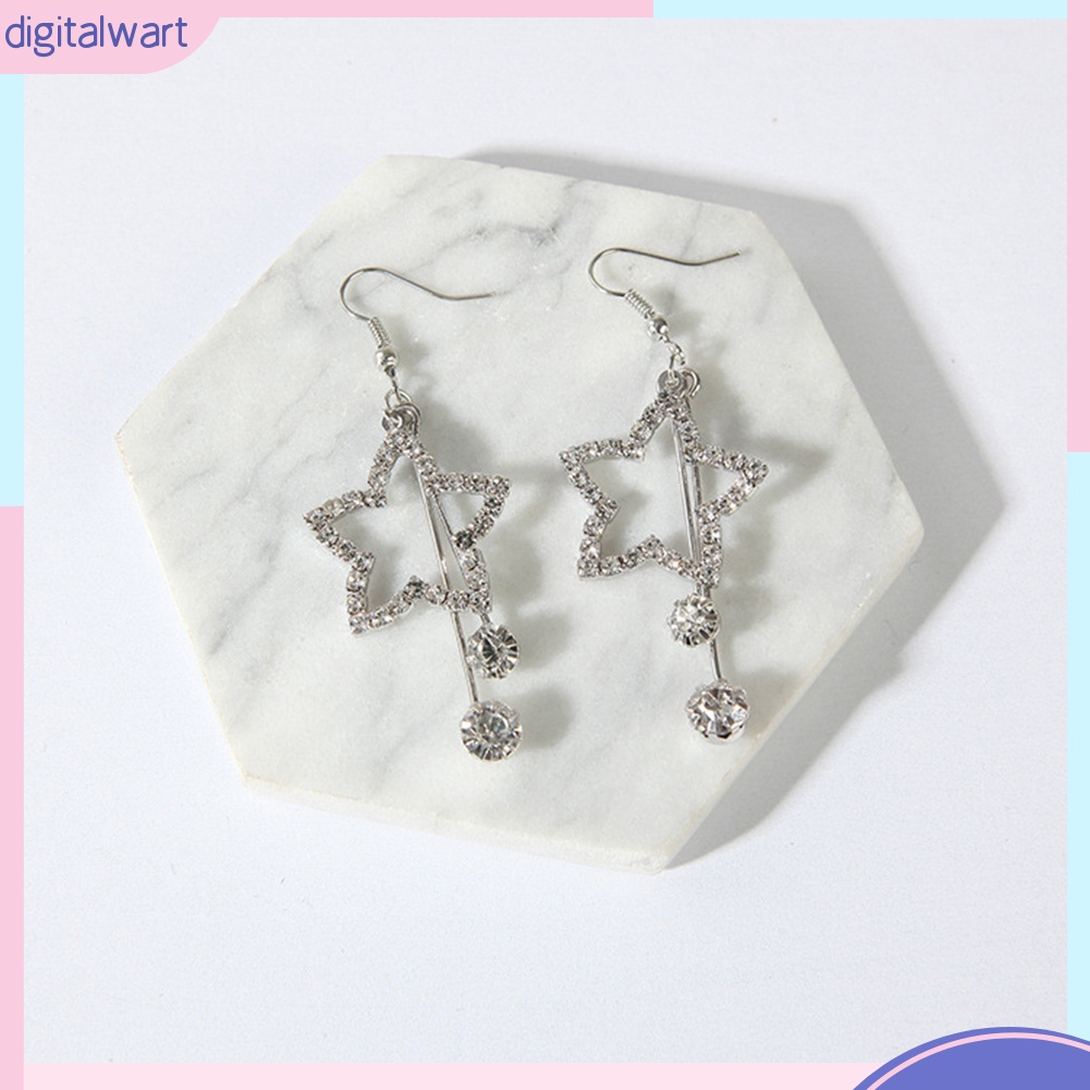 Đôi bông tai họa tiết ngôi sao thời trang cho nữ