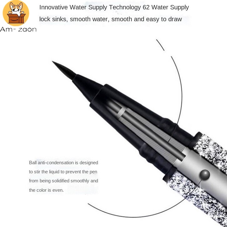 Bút Kẻ Mắt Chống Nước Lâu Trôi Tự Nhiên Thiết Kế Vỏ Lấp Lánh Ánh Sao