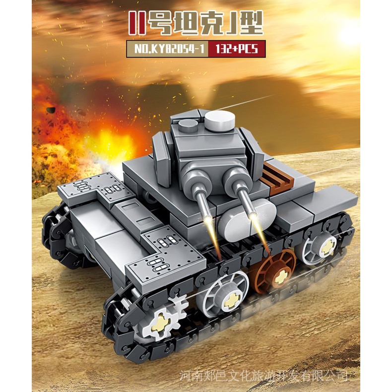 Hàng Mới Về Mô Hình Đồ Chơi Lego Lắp Ráp Xe Tăng Quân Đội 8 Trong 1 Dành Cho Bé Trai