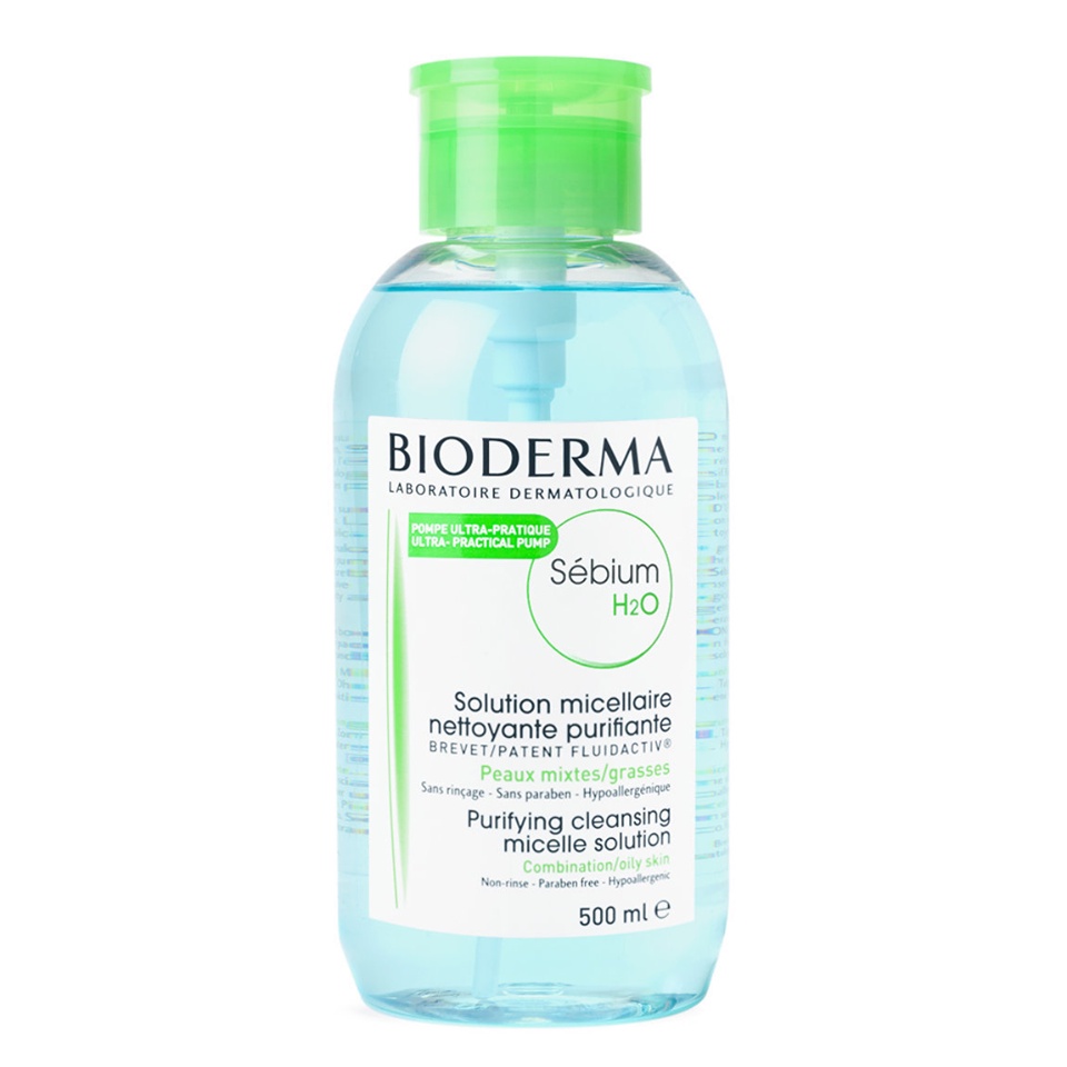 (Mẫu Mới) Nước Tẩy trang BIODERMA 500ml nội địa Pháp