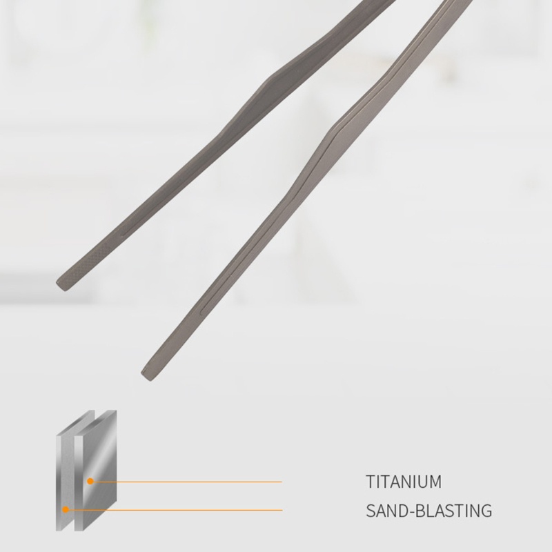 Kẹp Gắp Thức Ăn Bằng Titan Chống Bỏng Đa Năng Tiện Dụng
