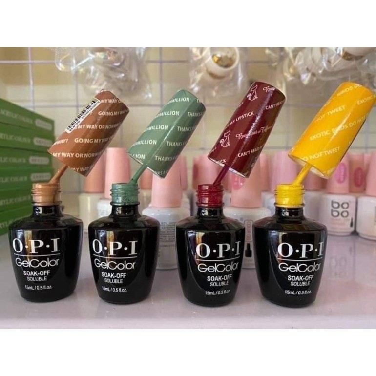 Sơn gel OPI nâu tây mã N39 chai 15 ml - màu sơn quốc dân