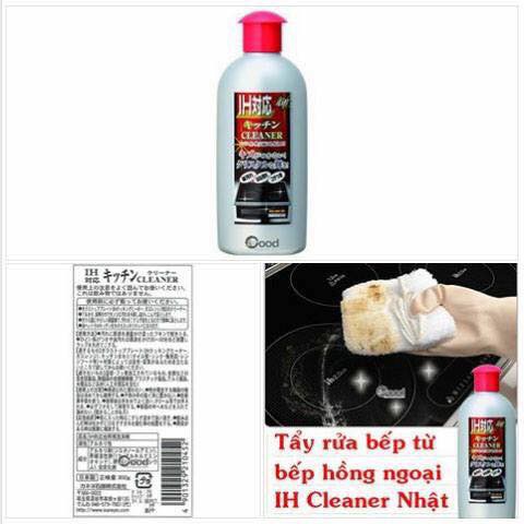 DUNG DỊCH VỆ SINH BẾP TỪ IH CLEANER