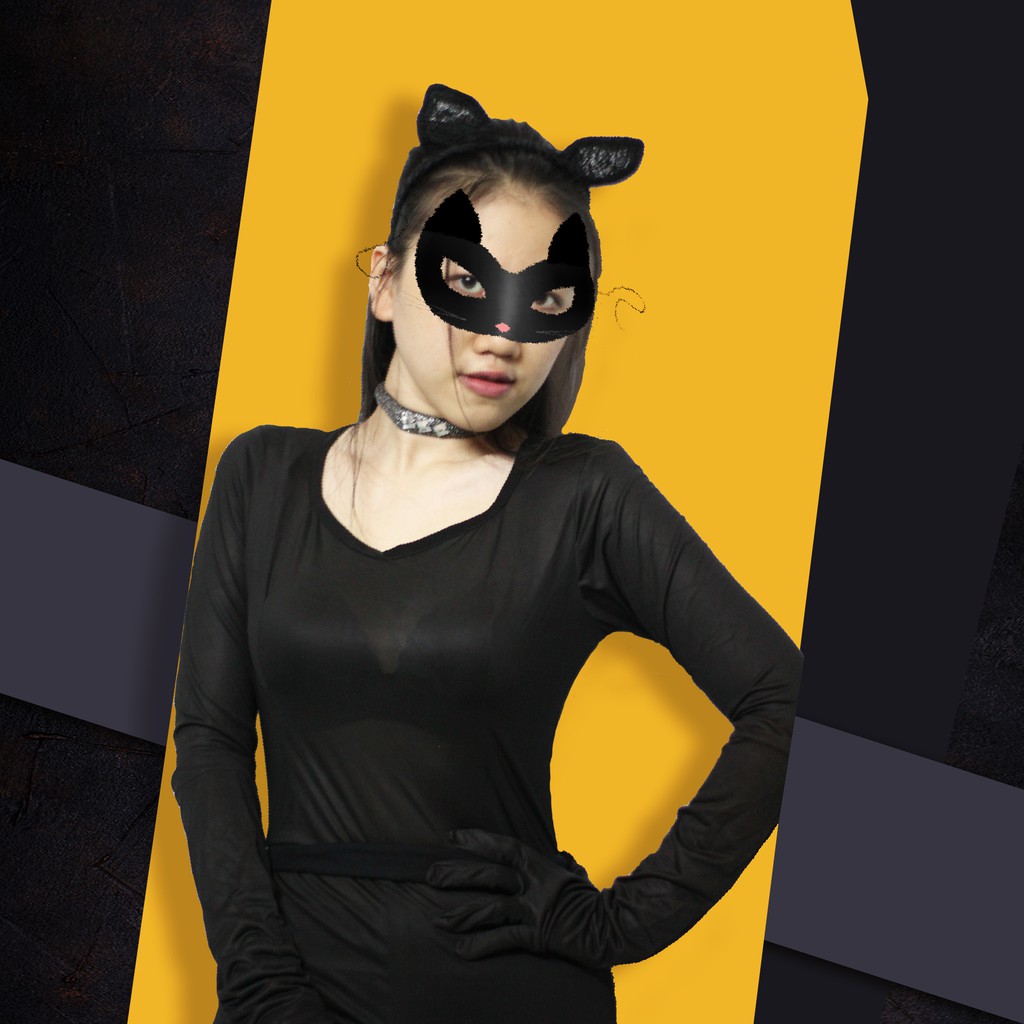 NGƯỜI MÈO - SET TRANG PHỤC HÓA TRANG - COSPLAY - CAT WOMAN