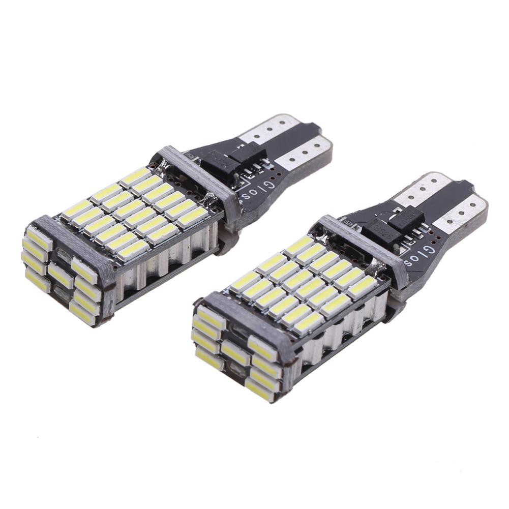 Bộ 2 đèn LED CANBUS W16W T15 45 bóng 4014smd chất lượng cao