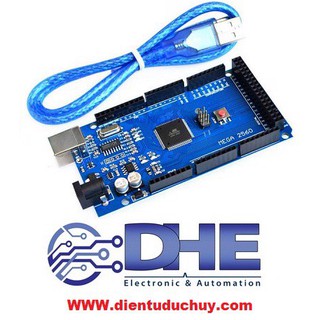 MẠCH ARDUINO MEGA2560 R3 - CHIP NẠP CHƯƠNG TRÌNH CH340 , KÈM CÁP USB NẠP CHƯƠNG TRÌNH