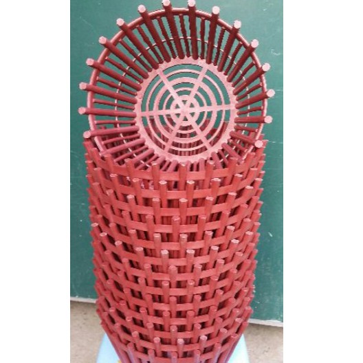 Chậu trồng lan giả gỗ, giả gốm