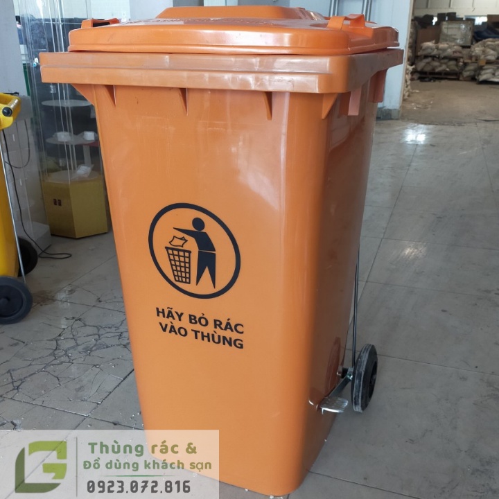 Thùng rác nhựa 120l