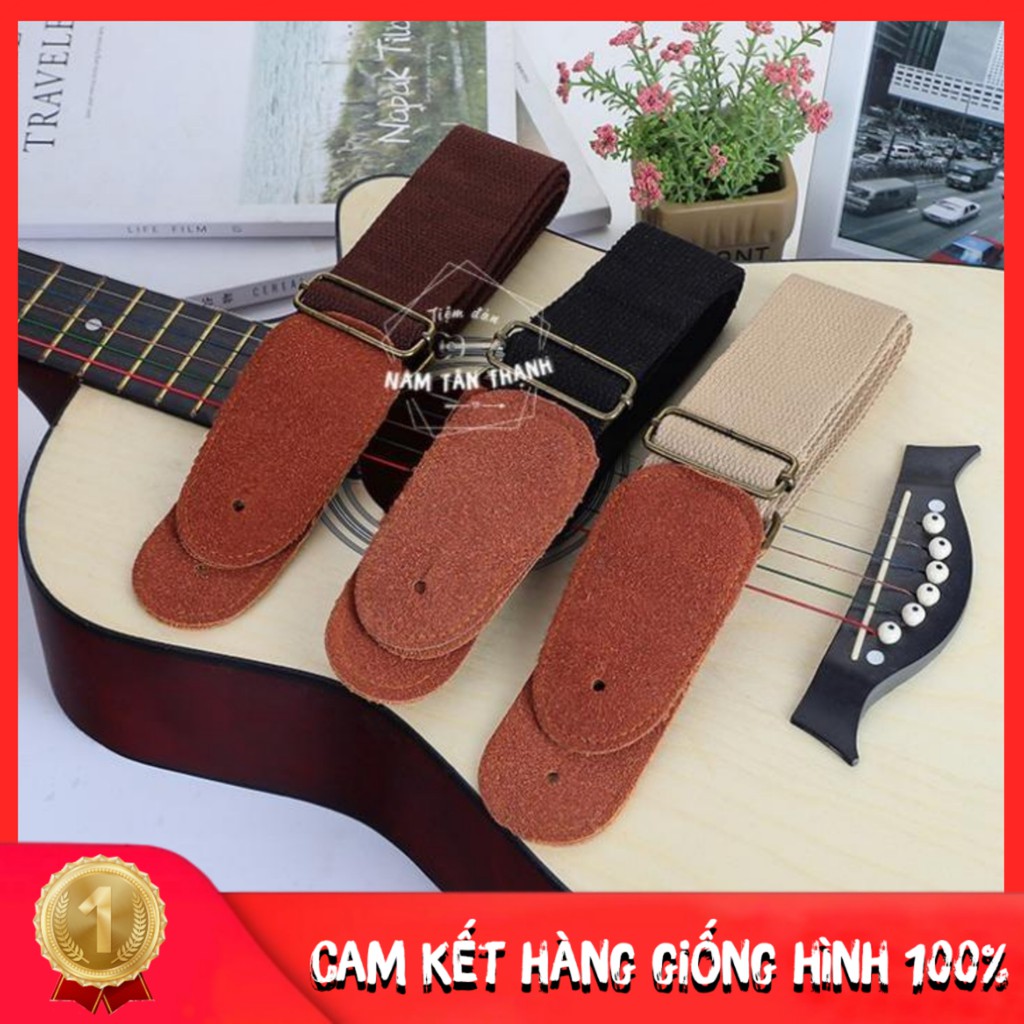 Dây đeo đàn GUITAR loại Da CHẤT LƯỢNG