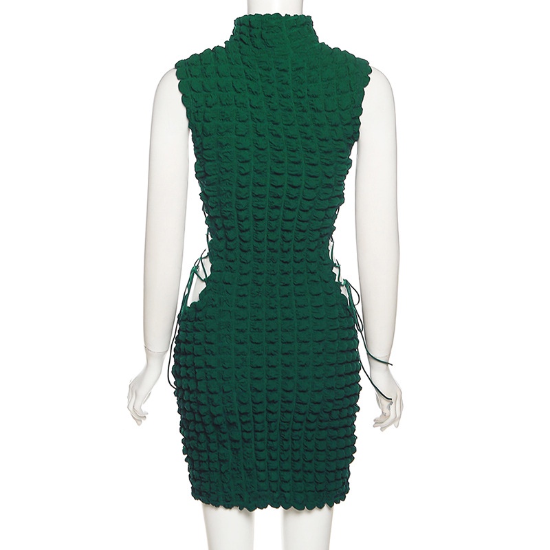 Đầm Sát Nách Phối Ren Hoa Thiết Kế Hợp Thời Trang