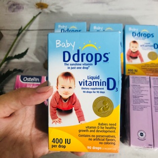 Vitamin d3 Ddrops cho bé đủ bill
