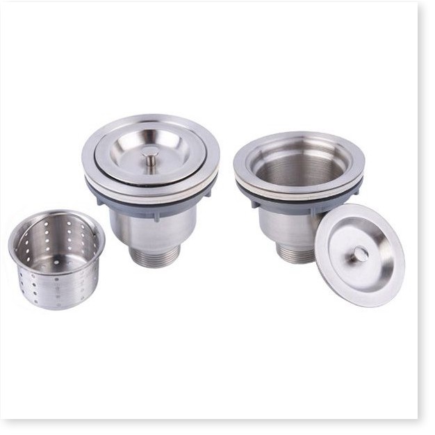 Rọ chắn rác dành cho bồn rửa chén loại ngắn, chất liệu inox 304