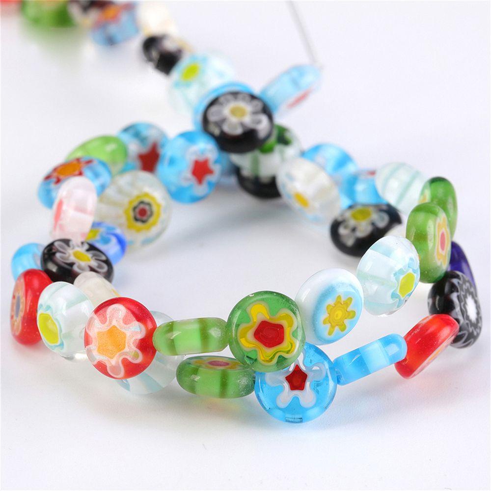 IVORY Hạt Charm Mặt Vuông Nhiều Màu Sắc Bằng Acrylic