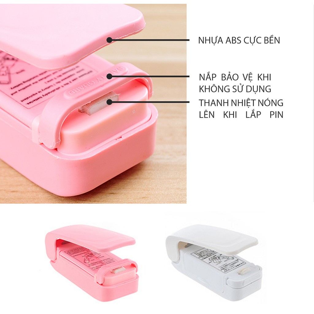 Dụng cụ hàn miệng túi cầm tay dùng pin giúp bảo quản thực phẩm (không bán kèm pin) - buyone - BOPK131