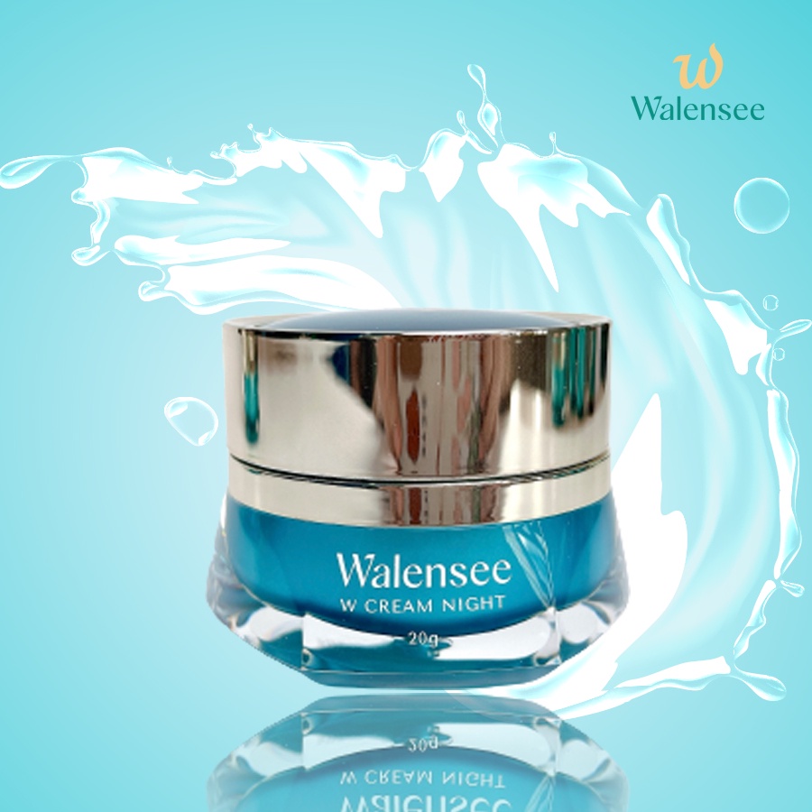 Kem Dưỡng Da Ban Đêm Walensee Dưỡng Ẩm Sâu, Mờ Thâm, Dưỡng Sáng Da Walensee Cream Night 20g
