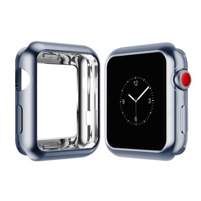 Vỏ TPU mềm mạ điện bảo vệ for Apple Watch Series 6 SE 5 4 3 2 1 38mm 40mm 42mm 44mm