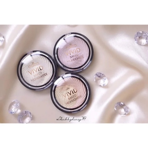 Phấn Bắt Sáng Odbo Vivid Baked Highlighter Màu 01