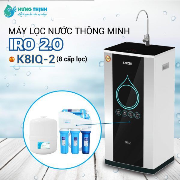 Máy lọc nước Thông minh K8IQ-2, 8 cấp lọc