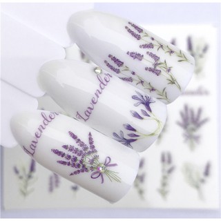 Decal nước 3D dán móng xinh 09