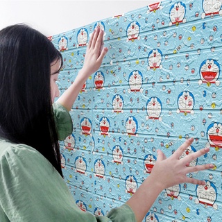 Miếng Dán Xốp 3D Trang Trí Tường Chống Thấm Nước