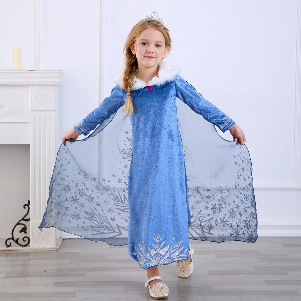 Váy Nữ Hoàng băng giá Elsa - Frozen Christmas (ngoại truyện)