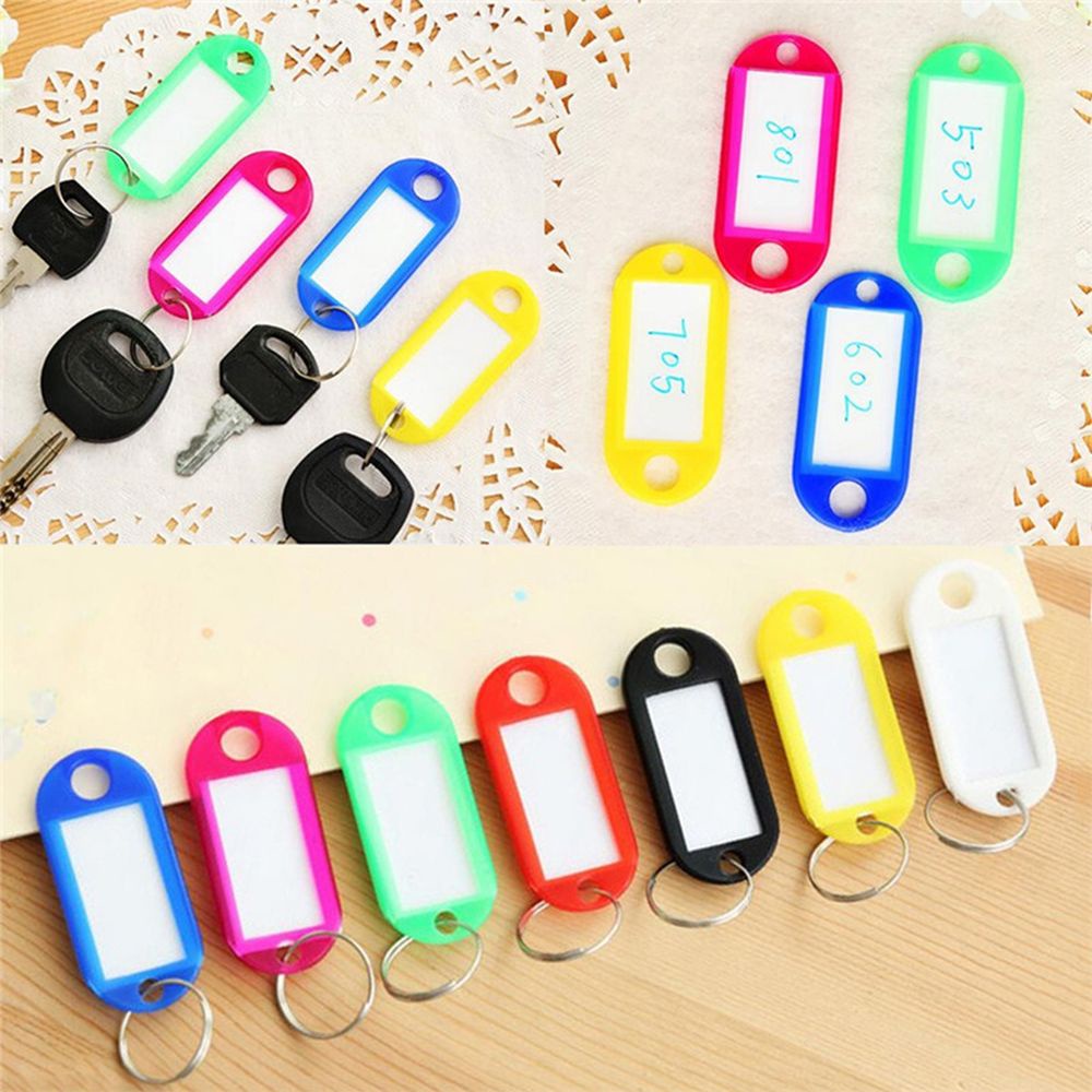 Set 5/10 Móc Chìa Khóa Bằng Nhựa Chuyên Dụng Cho Trang Trí