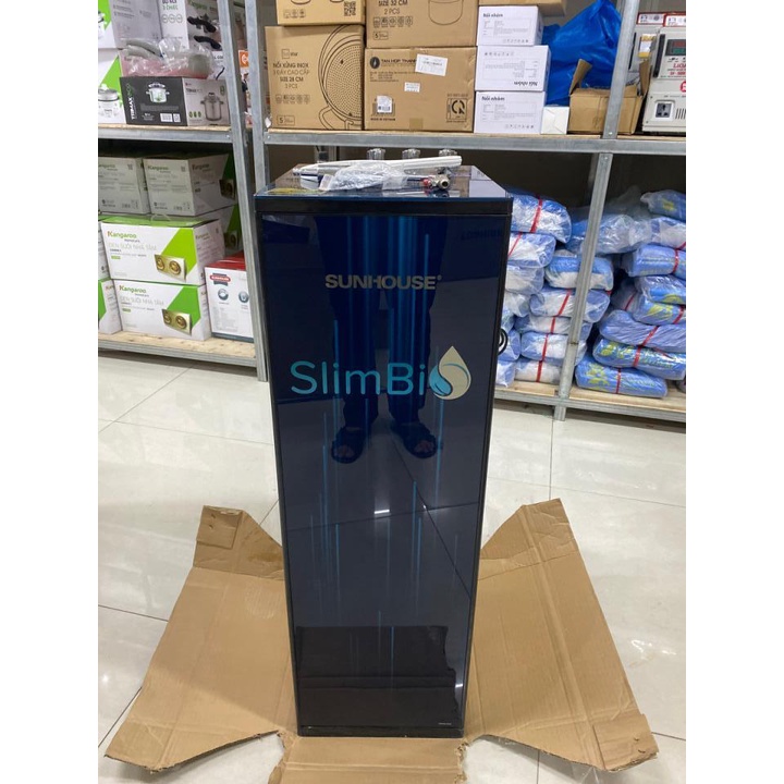 Máy lọc nước RO nóng nguội lạnh Sunhouse SHA76213CK 10 lõi