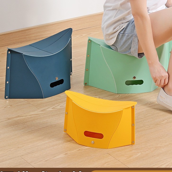 Ghế xếp đa năng, đôn thể gấp gọn giadunghanoi39, CHẤT LIỆU nhựa hình thỏi vàng có thể điều chỉnh thu gọn, BẢO HÀNH 5 NĂM