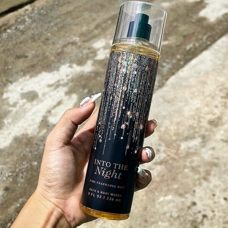 Xịt thơm toàn thân, bodymist, xịt thơm cơ thể nước hoa Into The night quyến rũ, sang trọng