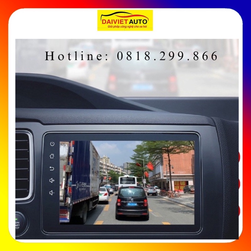 Bộ Camera Hành Trình Trước Và Sau Dùng Cho Xe Ô Tô Sử Dụng Màn Hình DVD Android -U5 | Đại Việt Auto