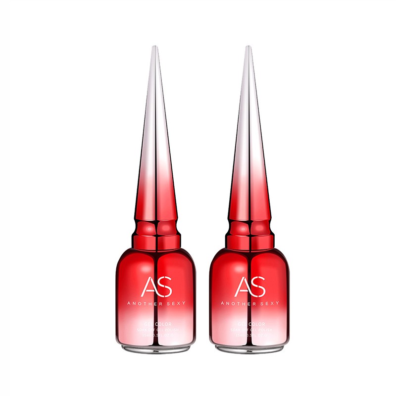 Sơn gel as nhọn đỏ chất sơn đậm đặc 15ml mẫu mới tone đỏ