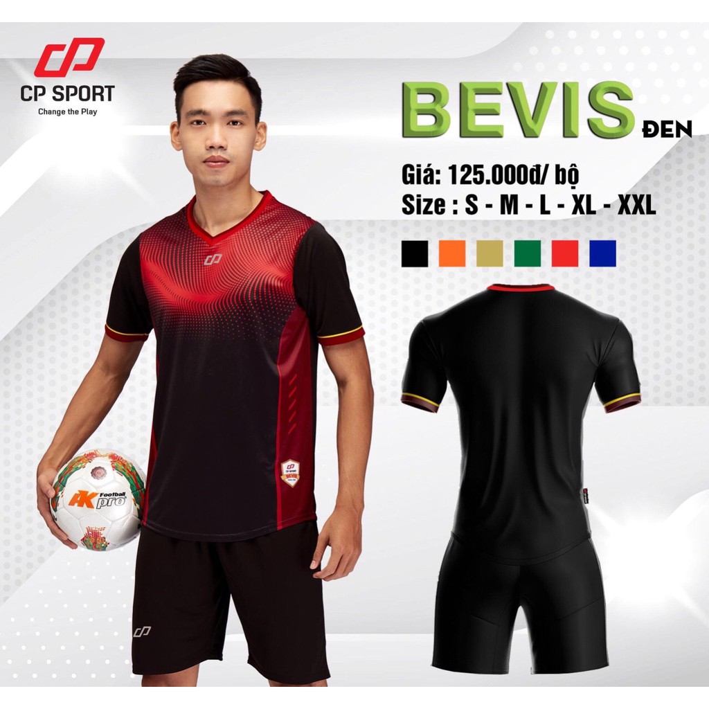 [Áo bóng đá BEVIS] Sản phẩm chính hãng CP Sport