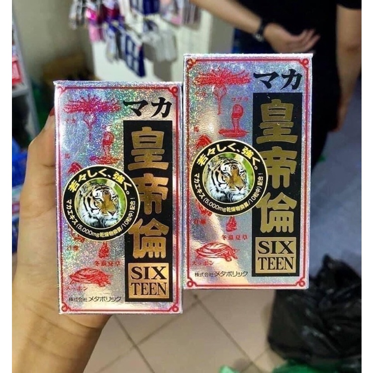 [Bạn mới nhập COSHBM -50% đơn 0Đ] Viên uống Bổ Thận Tráng Dương Maka Sixteen 200 Viên Nhật Bản