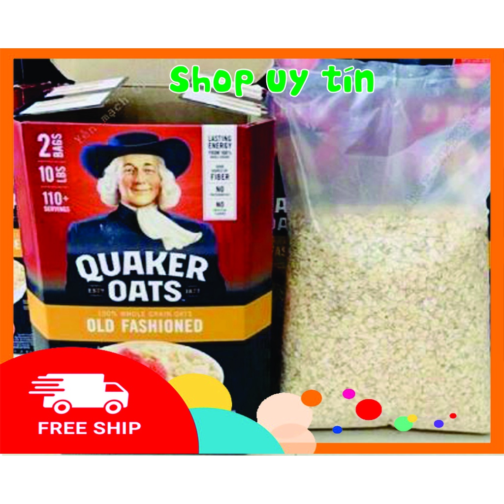 1Kg Yến Mạch Cán mỏng/Cán Vỡ Của Mỹ