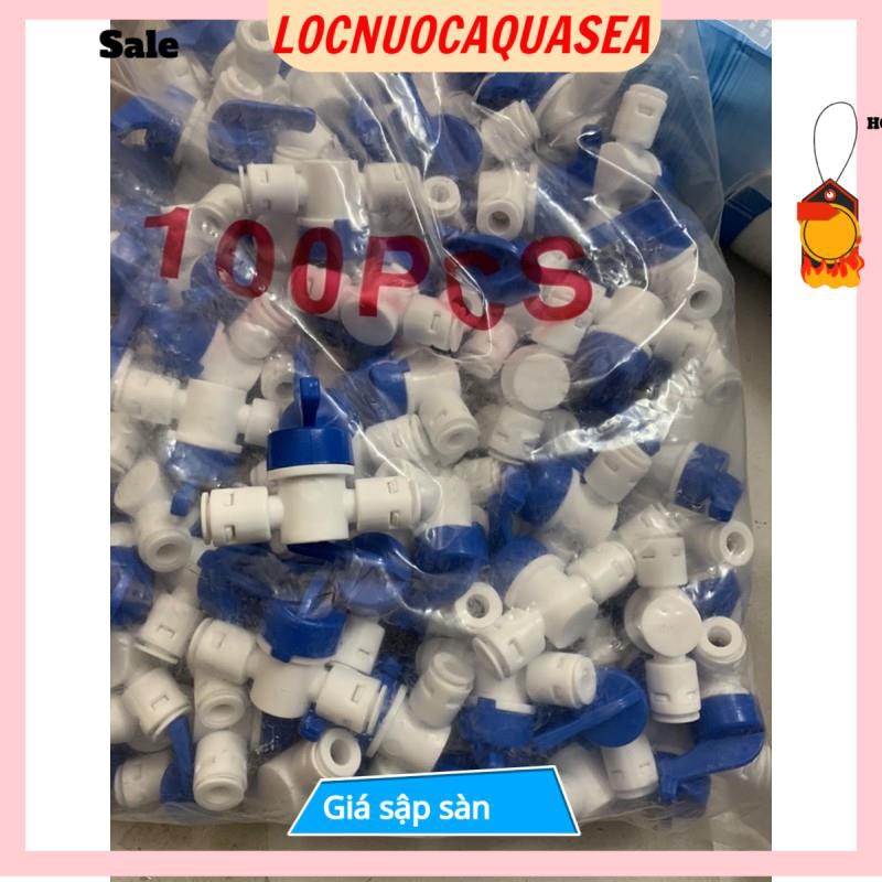 Van Xả Tay  Nối Nhanh Phi 6, Dây 6  ☑️ Van Xả Ngang ☑️ Van Khóa Nước/ van  chia nước bể cá cảnh