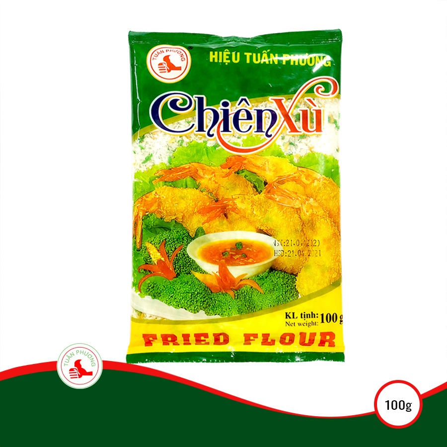 Bột Chiên Xù 3 Màu Tuấn Phương 100g