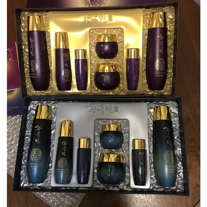 Bộ sản phẩm dưỡng da 5 món từ thảo dược đông y Hwang Hubin Hàn Quốc