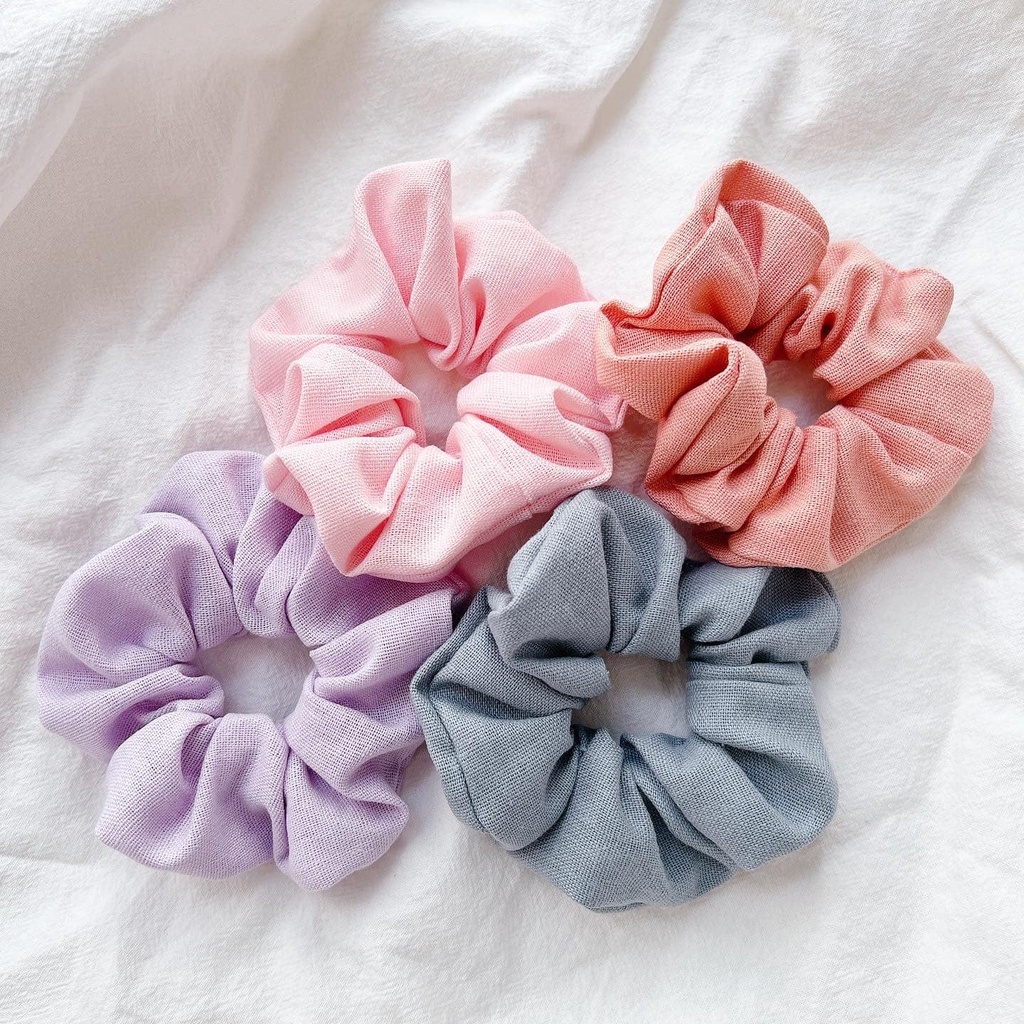 Scrunchies linen