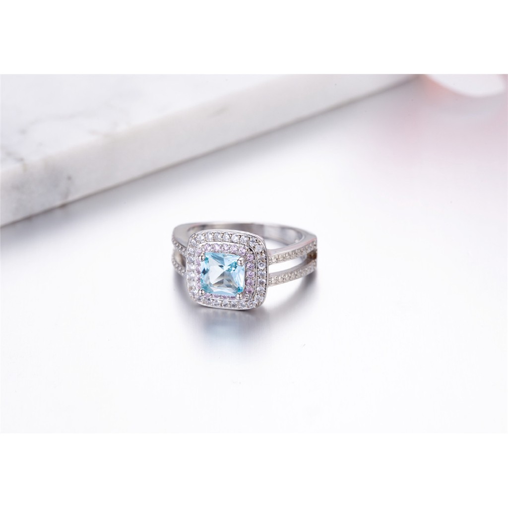 Nhẫn Đeo Tay Kim Loại Đính Đá Lấp Lánh Thời Trang Nữ