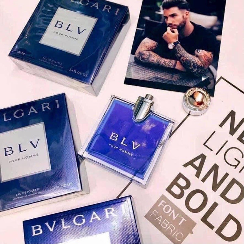 Nước hoa nam  BVLGARI BLV Pour Homme EDT 100ml