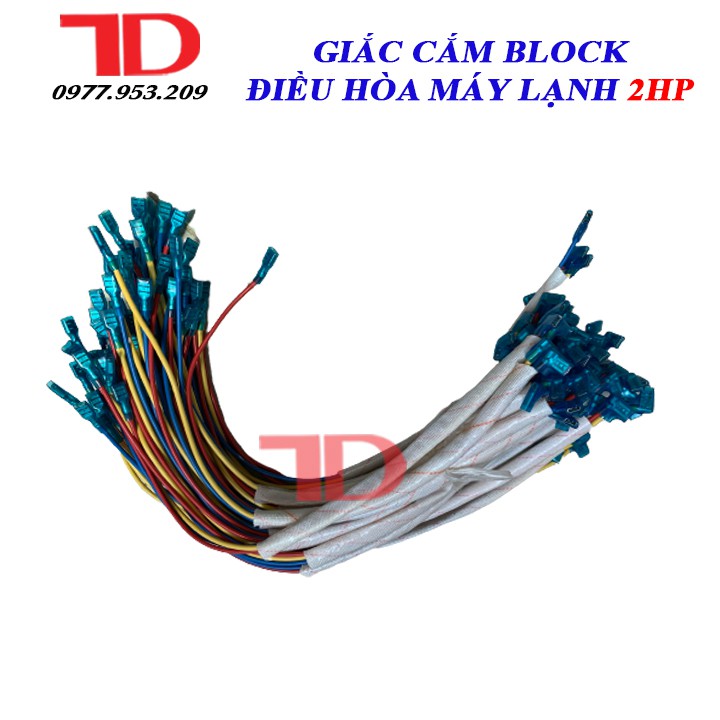 Bộ Dây giắc cắm Block điều hòa máy lạnh các loại, zắc nối lốc ĐH