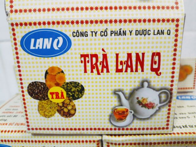 Trà LAN Q thanh nhiệt - Hộp 10 gói