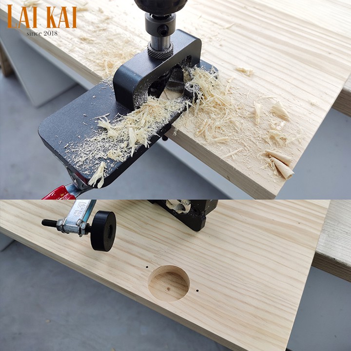 Cữ khoan bản lề bật