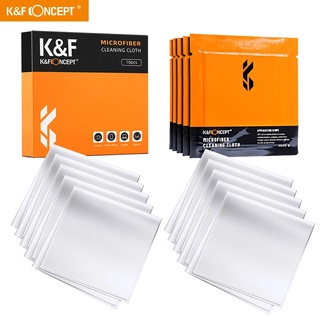 K & F Concept 2 / 5 / 10 / 20 Chiếc Vải Vệ Sinh Microfiber Bọc Chân Không Riêng Cho Ống Kính Máy Ảnh Kính Điện Thoại Màn Hình Máy Tính LCD