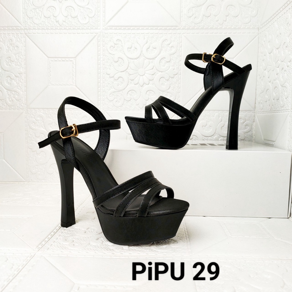 Giày cao gót đế đúp 13cm ,sandals cao gót thời trang, giày cưới,hao hậu catwalk, 29